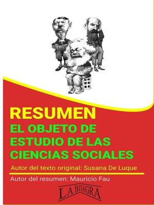 cover image of Resumen de El Objeto de Estudio de las Ciencias Sociales